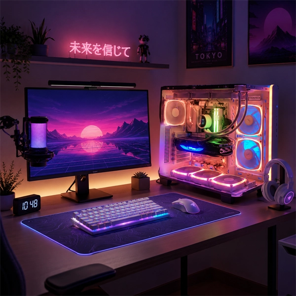 Zenitsu Blaze Orange Fury Gaming PC Build