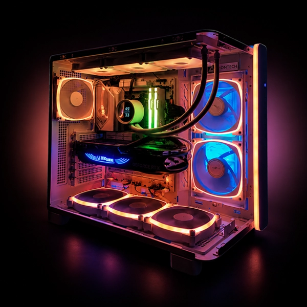 Zenitsu Blaze Orange Fury Gaming PC Build