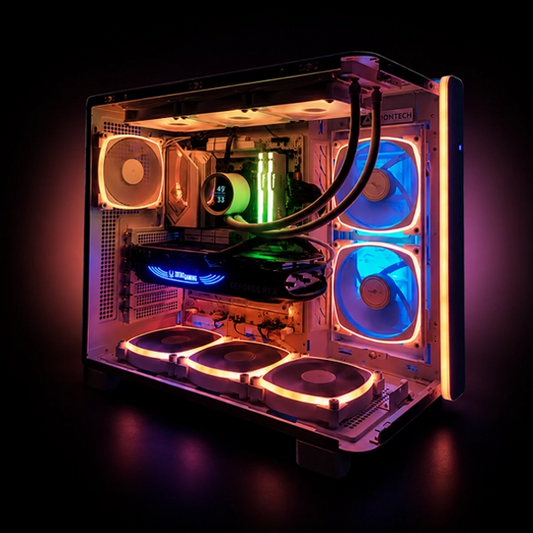 Zenitsu Blaze Orange Fury Gaming PC Build