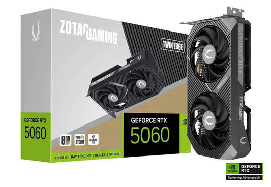 Zotac Gaming GeForce RTX 5060 Twin Edge Graphics Card  Microcenter India