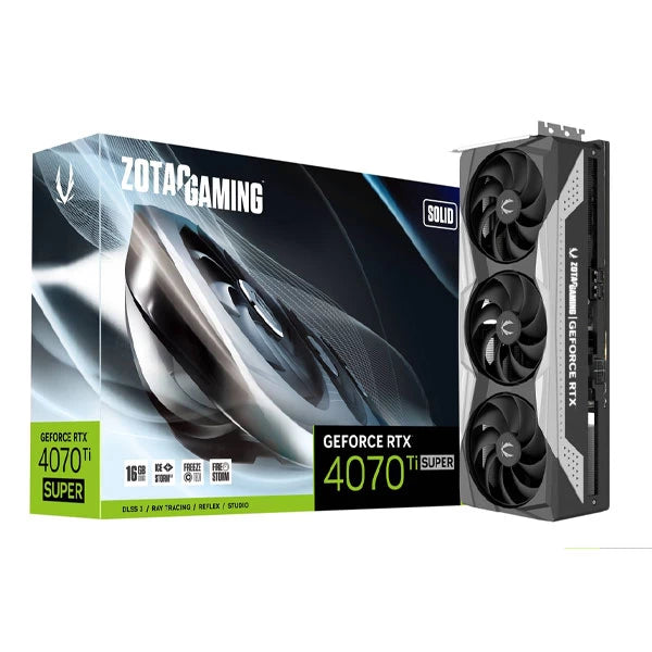 Zotac RTX 4070 Ti Super Solid 16GB Gaming Graphics Card  Microcenter India