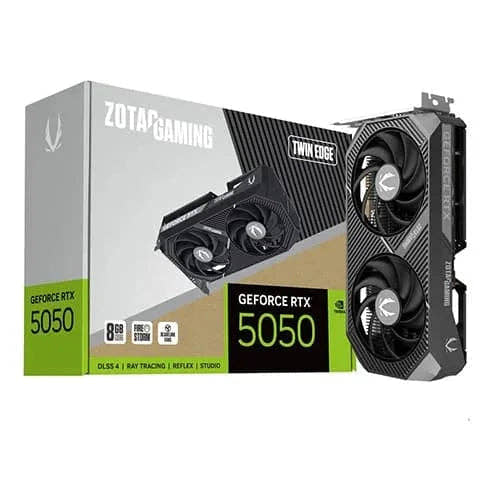 Zotac RTX 5050 Twin Edge 8GB GDDR6 Graphics Card  Microcenter India
