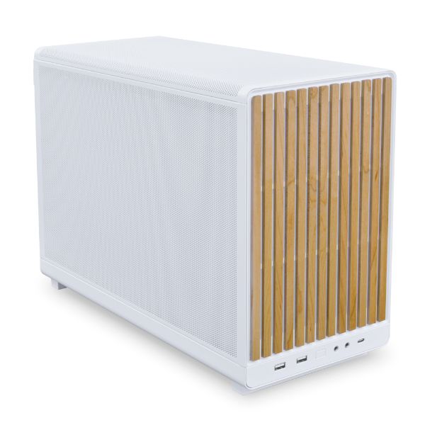Lian Li A3-mATX White cabinet side view