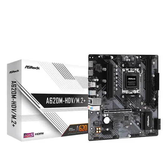 ASRock A620M-HDV/M.2 Plus Motherboard 