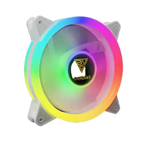 Gamdias Aeolus M2-1204R 120mm ARGB Cabinet Fan (White) - Microcenter India.