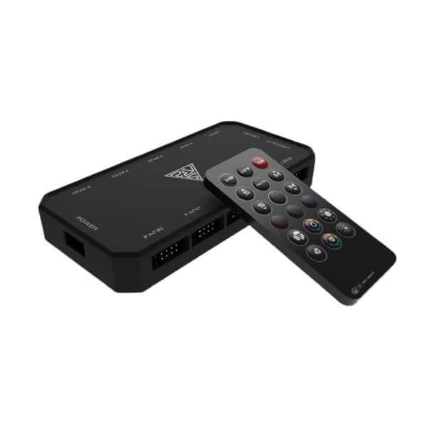 Gamdias Aeolus M2-1205R ARGB Cabinet Fan (Five Pack)