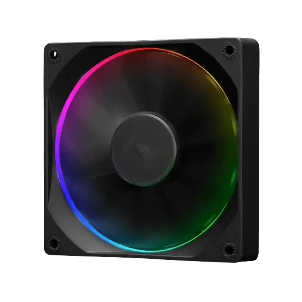 Gamdias Aeolus M3-1204R - 120mm PWM ARGB Cabinet Fan (Four Pack)  Microcenter India