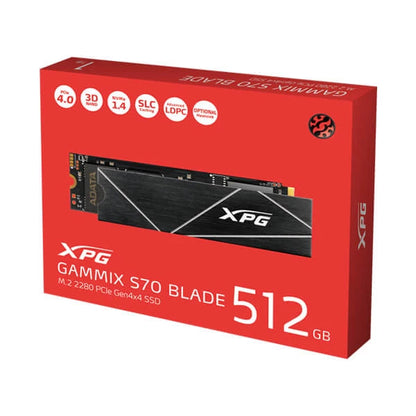 Adata XPG Gammix S70 Blade 512GB M.2 NVMe Gen4 Internal SSD  Microcenter India