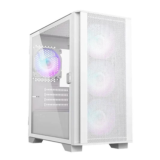 Montech Air 100 ARGB (M-ATX) Mini Tower Cabinet (White)  Microcenter India