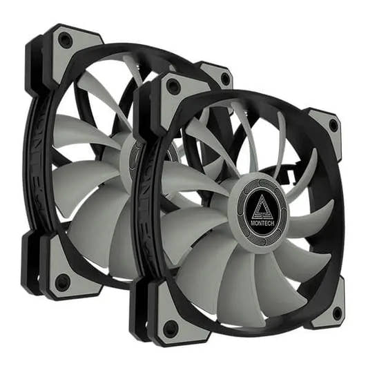 Montech Air Fan P120 Cabinet Fan (Dual Pack)  Microcenter India