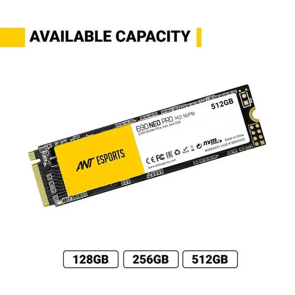 Ant Esports 690 Neo Pro 512GB M.2 NVMe Internal SSD  Microcenter India