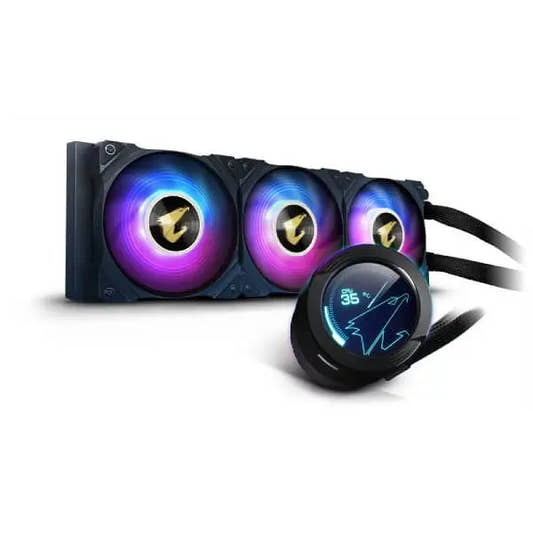 Gigabyte Aorus Waterforce X 360 ARGB CPU Liquid Cooler  Microcenter India
