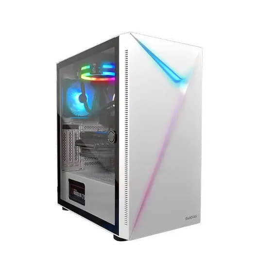 Gamdias Argus E4 Elite ARGB Cabinet White  Microcenter India