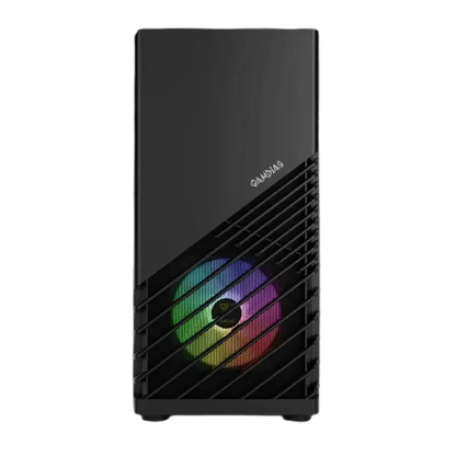Gamdias Argus M4 ARGB (ATX) Mid Tower Cabinet (Black)  Microcenter India