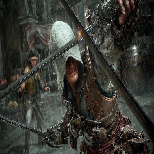 PlayStation 5 Assassins Creed BLACK FLAG RESYNCED Game - Microcenter India.
