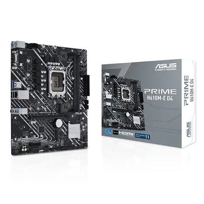 Asus Prime H610M-E D4 Motherboard  Microcenter India