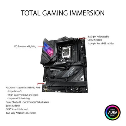Asus ROG Strix Z690-E Gaming WIFI Motherboard  Microcenter India