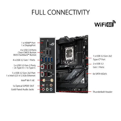 Asus ROG Strix Z690-E Gaming WIFI Motherboard  Microcenter India