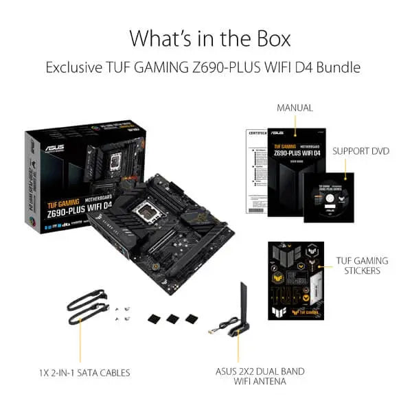 Asus TUF Gaming Z690-Plus WIFI D4 Motherboard 