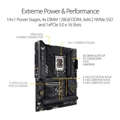 Asus TUF Gaming Z690-Plus WIFI D4 Motherboard 