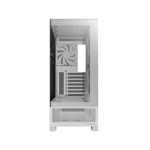 GAMDIAS Atlas M1 White Mid Tower Gaming PC Cabinet - Microcenter India.