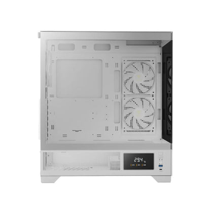 GAMDIAS Atlas M1 White Mid Tower Gaming PC Cabinet - Microcenter India.