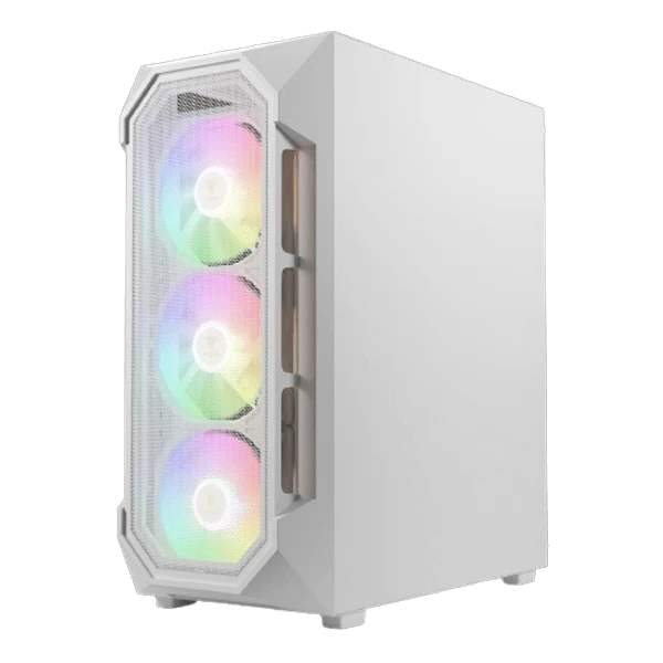 Gamdias Aura GC1 Elite V2 ARGB (ATX) Mid Tower Cabinet White  Microcenter India