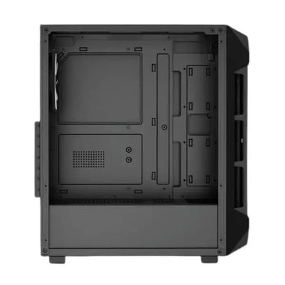 Gamdias Aura GC1 Elite (ATX) Mid Tower Cabinet (Black)  Microcenter India