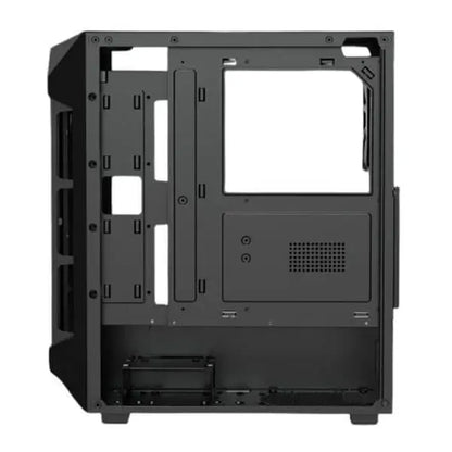Gamdias Aura GC1 Elite (ATX) Mid Tower Cabinet (Black)  Microcenter India