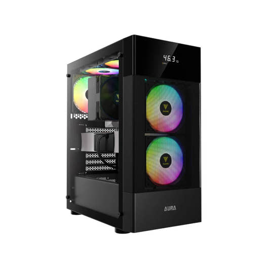 Gamdias Aura GC5 ARGB Mid Tower Cabinet  Microcenter India
