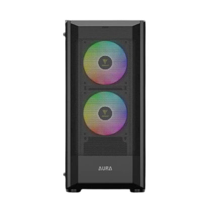 Gamdias Aura GC6 ARGB (ATX) Mid Tower Cabinet Black  Microcenter India