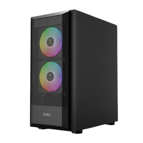 Gamdias Aura GC6 ARGB (ATX) Mid Tower Cabinet Black  Microcenter India