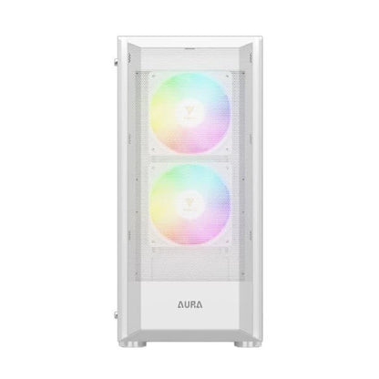 Gamdias Aura GC6 ARGB (ATX) Mid Tower Cabinet White  Microcenter India