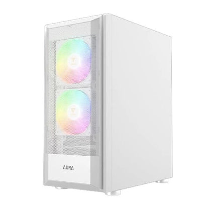 Gamdias Aura GC6 ARGB (ATX) Mid Tower Cabinet White  Microcenter India