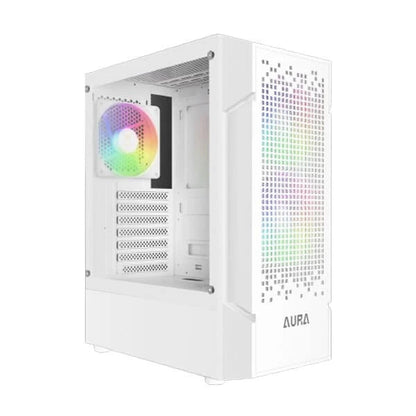 Gamdias Aura GC7 WH ARGB (ATX) Mid Tower Cabinet White  Microcenter India