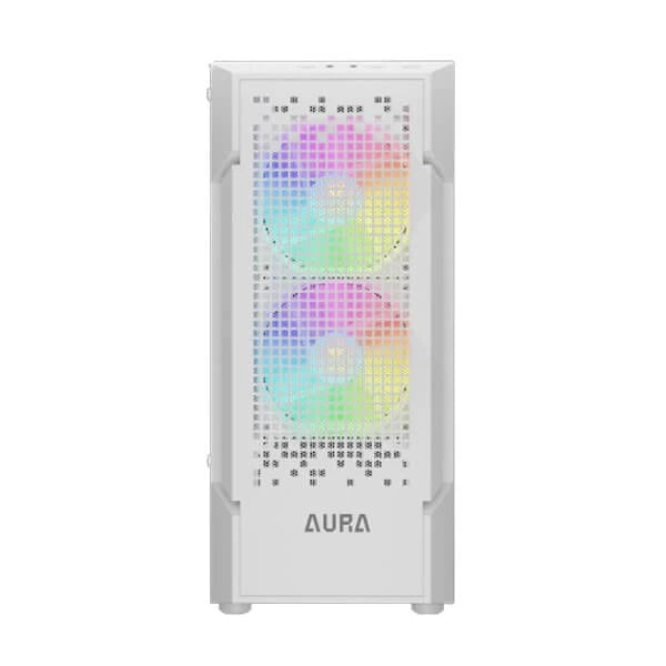 Gamdias Aura GC7 WH ARGB (ATX) Mid Tower Cabinet White  Microcenter India
