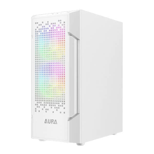Gamdias Aura GC7 WH ARGB (ATX) Mid Tower Cabinet White  Microcenter India