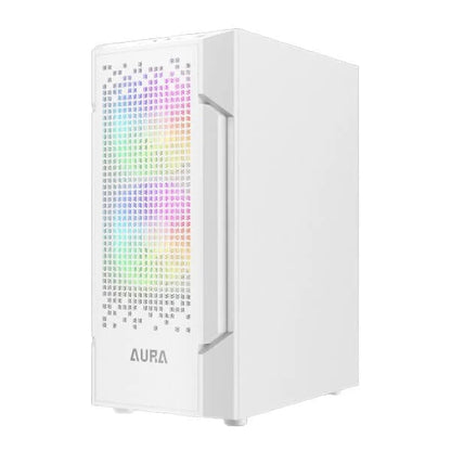 Gamdias Aura GC7 WH ARGB (ATX) Mid Tower Cabinet White  Microcenter India