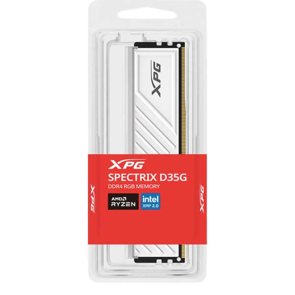 Adata XPG Spectrix D35G DDR4 RGB 32GB (32GBx1) 3600MHz White  Microcenter India