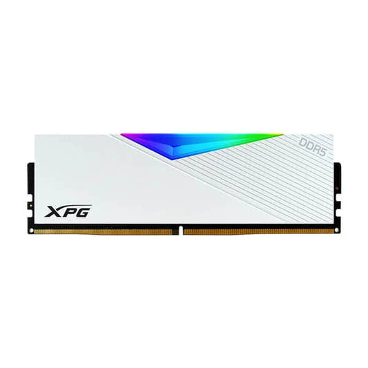 Adata XPG Lancer RGB 16GB (16GBx1) DDR5 6000MHz Desktop RAM White  Microcenter India