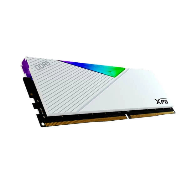 Adata XPG Lancer RGB 32GB (32GBx1) DDR5 6000MHz Desktop RAM (White)  Microcenter India