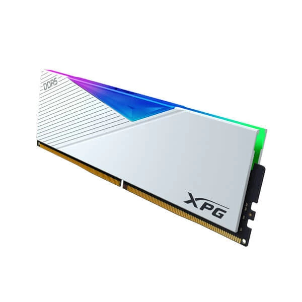 Adata XPG Lancer RGB 32GB (32GBx1) DDR5 6000MHz Desktop RAM (White)  Microcenter India