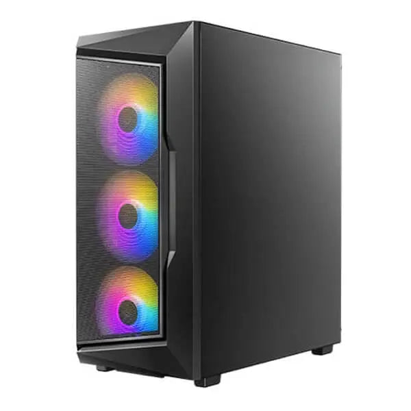 Antec AX61 Elite Mesh ARGB (ATX) Mid Tower Cabinet (Black)  Microcenter India