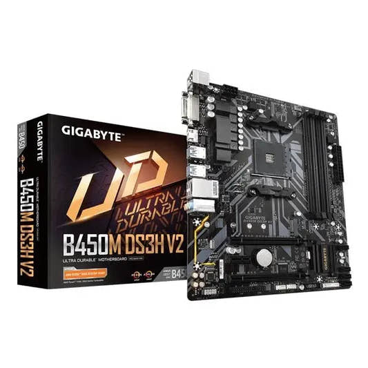 Gigabyte B450M DS3H V2 Motherboard 