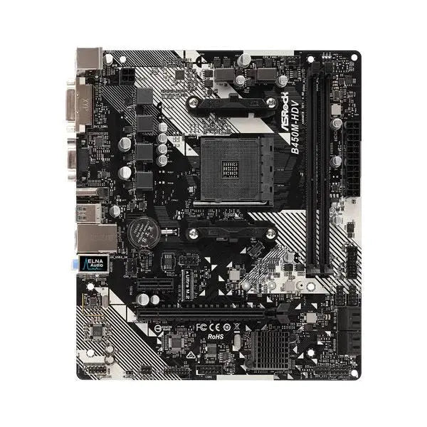 ASRock B450M-HDV R4.0 Motherboard 