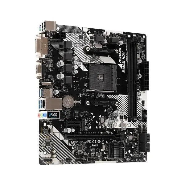 ASRock B450M-HDV R4.0 Motherboard 