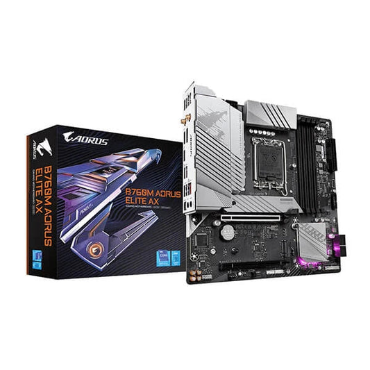 Gigabyte B760M Aorus Elite AX Motherboard  Microcenter India