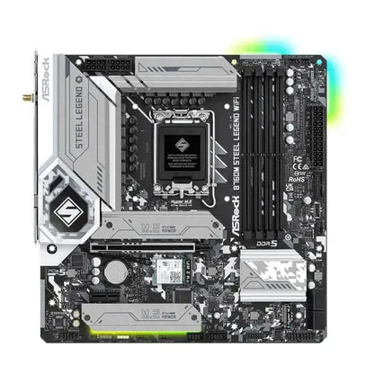 ASRock B760M Steel Legend WIFI Motherboard  Microcenter India