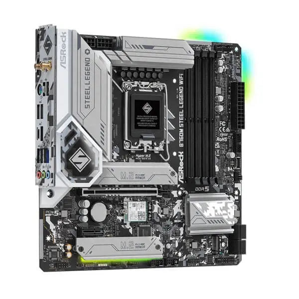 ASRock B760M Steel Legend WIFI Motherboard  Microcenter India