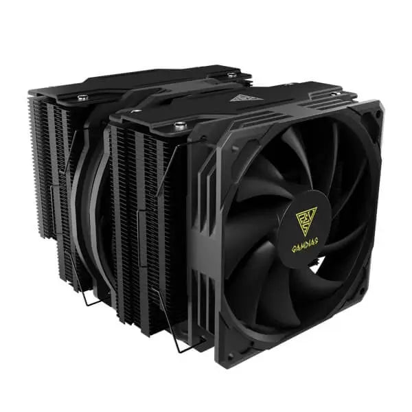 Gamdias Boreas P1-720 120mm Dual Tower CPU Air Cooler (Black)  Microcenter India